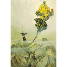 GREETING CARD AINSLIE ROBERTS-WINGS IN THE MIST